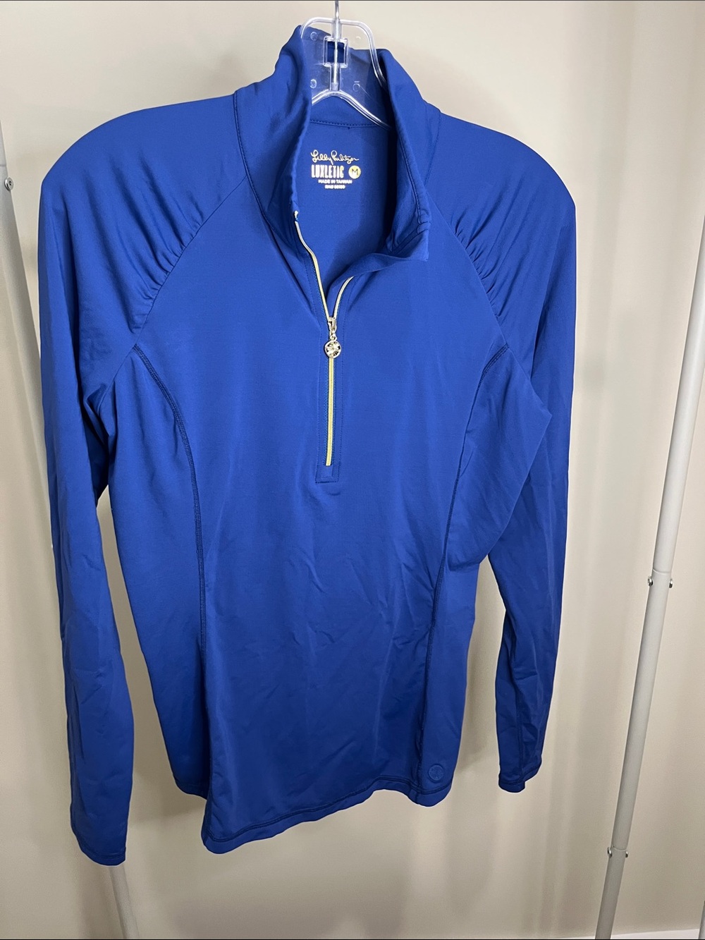 Lilly Pulitzer Royal Blue Lightweight Quarter-Zip Pullover